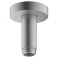 Keuco Elegance - Bras de douche au plafond, longueur de 100 mm, aluminium 51689170100