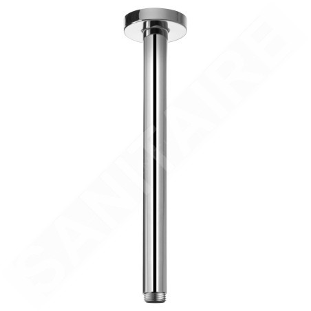 Keuco Elegance - Bras de douche au plafond, longueur 300 mm, chrome 51689010300