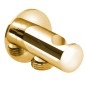 Sapho Douches - Coude de raccordement avec support, ronde, or SG203OR