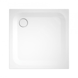 Bette Ultra - Receveur de douche 900x900 mm, avec support, BetteGlaze Plus, blanc 5930-000PLUS,T1