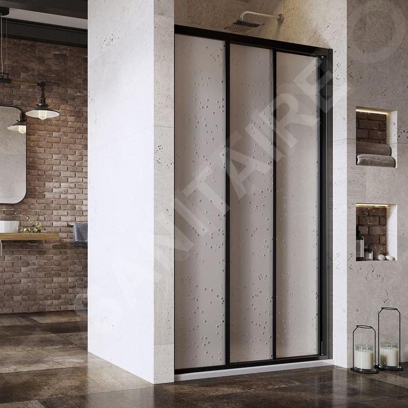 Ravak Supernova - Porte de douche en trois parties ASDP3-80, 770-810 mm, noir/Pearl 00V403R211 Ravak Supernova - Porte de douche en trois parties ASDP3-80, 770-810 mm, noir/Pearl 00V403R211