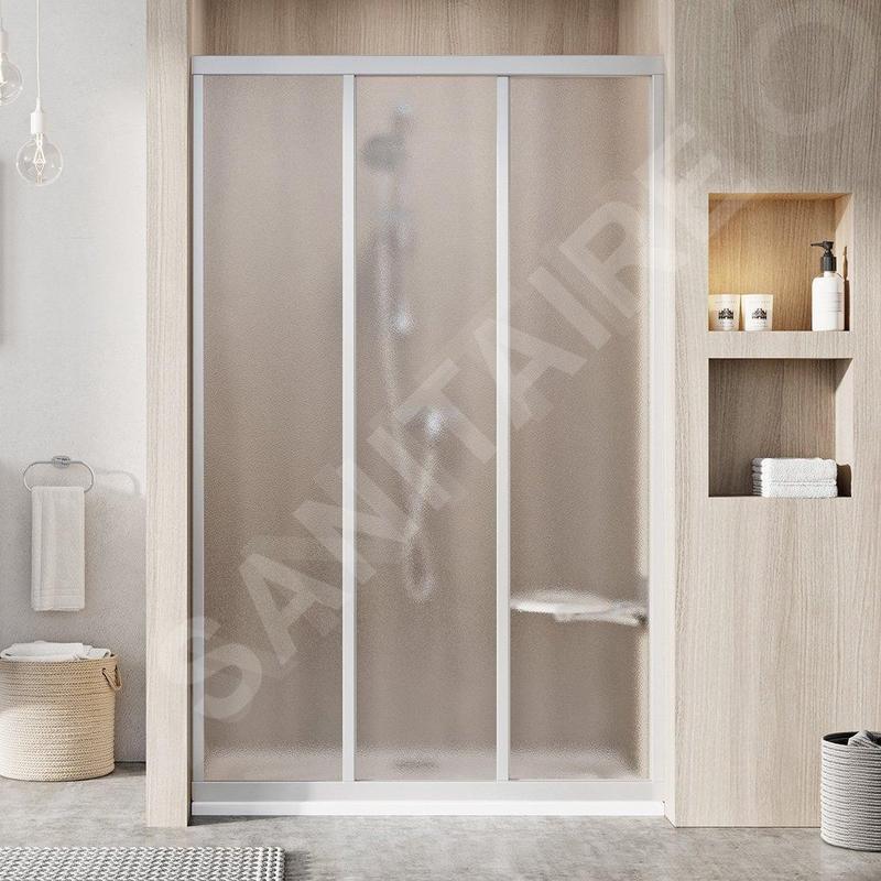 Ravak Supernova - Porte de douche en trois parties ASDP3-130, 1270-1310 mm, satiné/verre Grape 00VJ0UR2ZG Ravak Supernova - Porte de douche en trois parties ASDP3-130, 1270-1310 mm, satiné/verre Grape 00VJ0UR2ZG