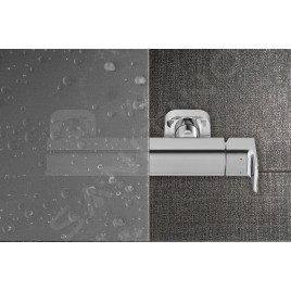 Ravak Supernova - Cabine de douche quart de rond en quatre parties SKCP4-90, 875-895 mm, blanc/Pearl 3117O10211