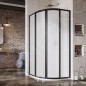 Ravak Supernova - Cabine de douche quart de rond en quatre parties SKCP4-90, 875-895 mm, noir/Pearl 3117O30211 Ravak Supernova - Cabine de douche quart de rond en quatre parties SKCP4-90, 875-895 mm, noir/Pearl 3117O30211