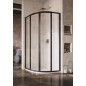 Ravak Supernova - Cabine de douche quart de rond en quatre parties SKCP4-90, 875-895 mm, noir/verre clair 3117O302Z1 Ravak Supernova - Cabine de douche quart de rond en quatre parties SKCP4-90, 875-895 mm, noir/verre clair 3117O302Z1