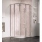 Ravak Supernova - Cabine de douche quart de rond en quatre parties SKCP4-90, 875-895 mm, verre satiné/clair 3117OU02Z1 Ravak Supernova - Cabine de douche quart de rond en quatre parties SKCP4-90, 875-895 mm, verre satiné/clair 3117OU02Z1