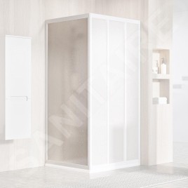 Ravak Supernova - Paroi de douche APSS-80, 770 - 805 mm, blanc/Pearl 940401R211