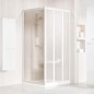 Ravak Supernova - Paroi de douche APSS-80, 770-805 mm, blanc/verre Grape 940401R2ZG
