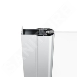 Ravak Chrome - Profilé d'installation rallongé CNPS, hauteur 1950 mm, satin E778801U19470