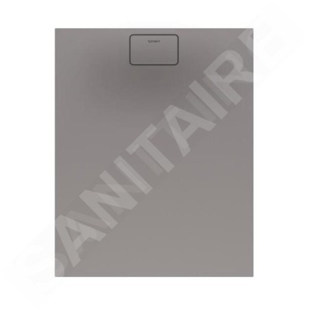 Duravit Stonetto - Receveur de douche 1000x800 mm, gris mat 720147180000000
