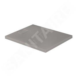 Duravit Stonetto - Receveur de douche 1000x800 mm, gris mat 720147180000000