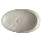 Sapho Dalma - Vasque à poser 680x440 mm, sans trop-plein, sans trou pour robinet, marfil MM327 Sapho Dalma - Vasque à poser 680x440 mm, sans trop-plein, sans trou pour robinet, marfil MM327