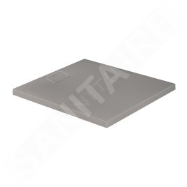 Duravit Stonetto - Receveur de douche 1000x900 mm, gris mat 720166180000000