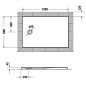 Duravit Tempano - Receveur de douche1200x800 mm, blanc 720197000000000