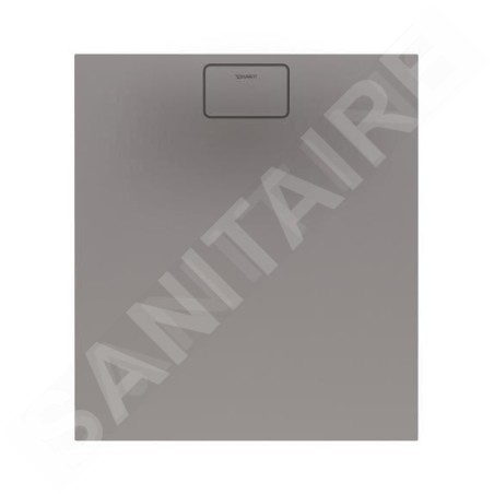 Duravit Stonetto - Receveur de douche 900x800 mm, gris mat 720145180000000