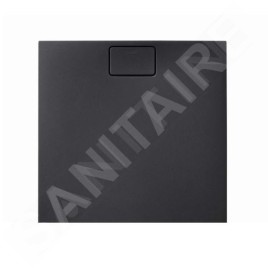 Duravit Stonetto - Receveur de douche, 900x900 mm, anthracite mat 720146680000000