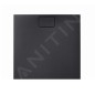 Duravit Stonetto - Receveur de douche, 900x900 mm, anthracite mat 720146680000000 Duravit Stonetto - Receveur de douche, 900x900 mm, anthracite mat 720146680000000