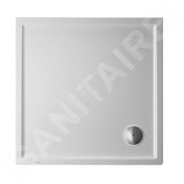 Duravit Starck Slimline - Receveur de douche 900x900 mm, blanc 720115000000000