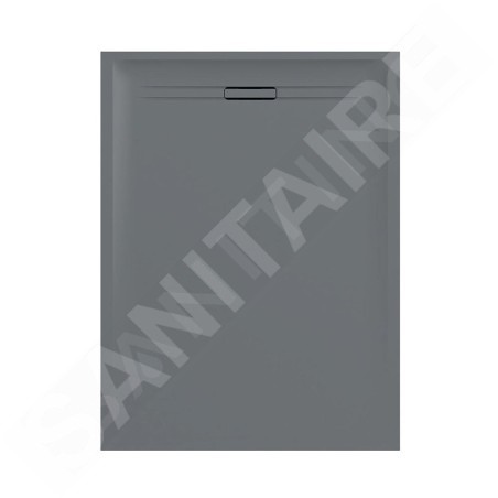 Geberit Sestra - Receveur de douche 1400 x 800 mm, gris 550.266.00.2