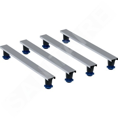 Geberit Accessoires - Set pour montage brute 700 mm, hauteur 9-21 cm, pour bacs à partir de 1400 mm 554.959.00.2