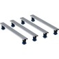 Geberit Accessoires - Set pour montage brute 800 mm, hauteur 9-21 cm, pour bacs à partir de 1400 mm 554.962.00.2