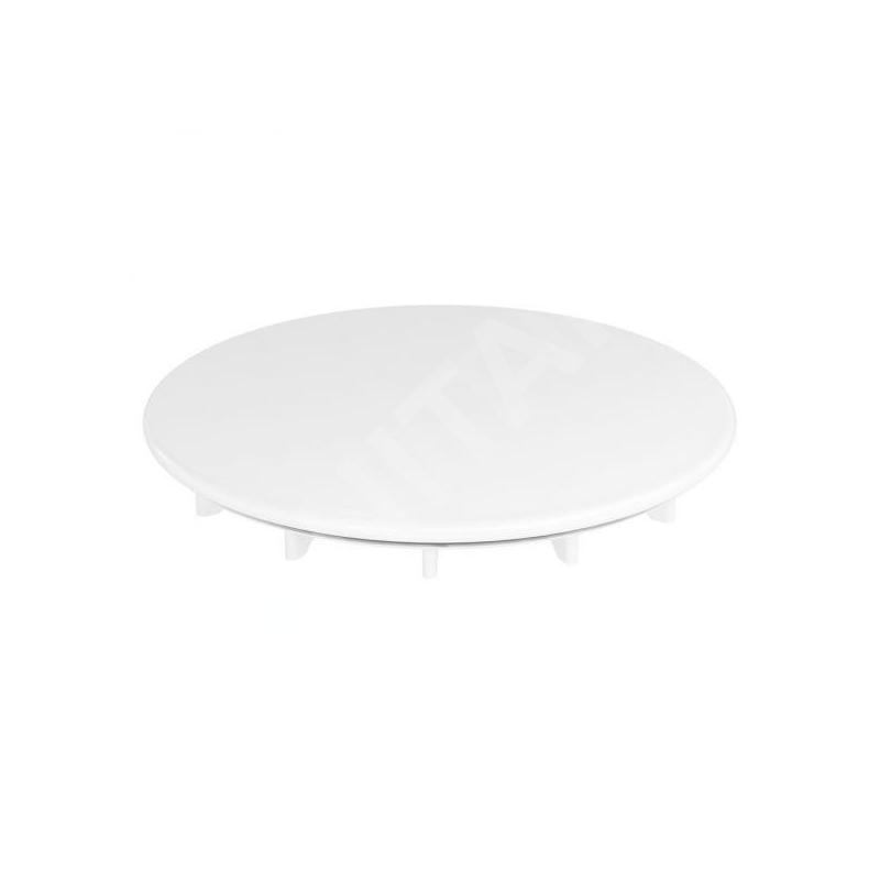 Kaldewei Accessoires - Cache bonde carré KA 120 pour bacs SuperPlan Plus, émail, blanc 687772580001