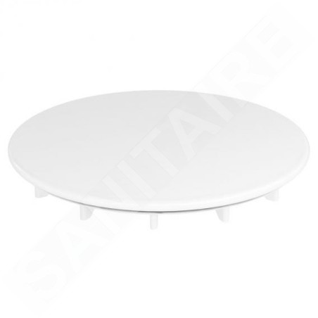 Kaldewei Accessoires - Cache bonde carré KA 120 pour bacs SuperPlan Plus, émail, blanc 687772580001