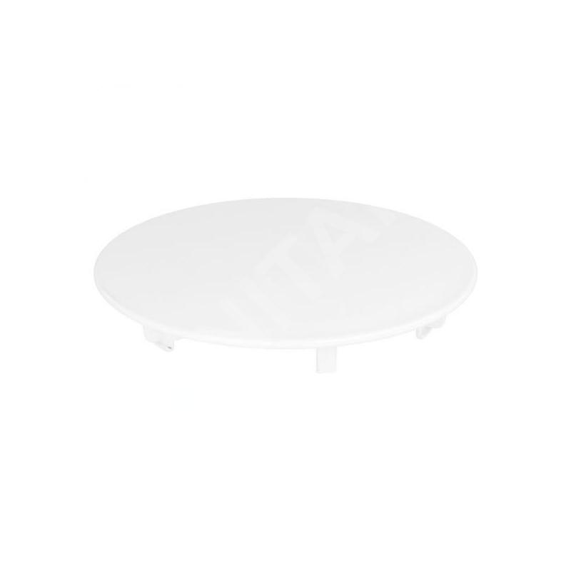 Kaldewei Accessoires - Couvercle de vidange rond KA 90 pour baignoires, émaillé, blanc 687772590001
