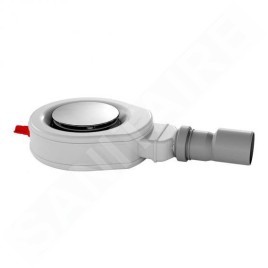 Kaldewei Accessoires - Kit d'écoulement KA 90 Flat pour receveurs de douche, extra plat, chromé 687772540999