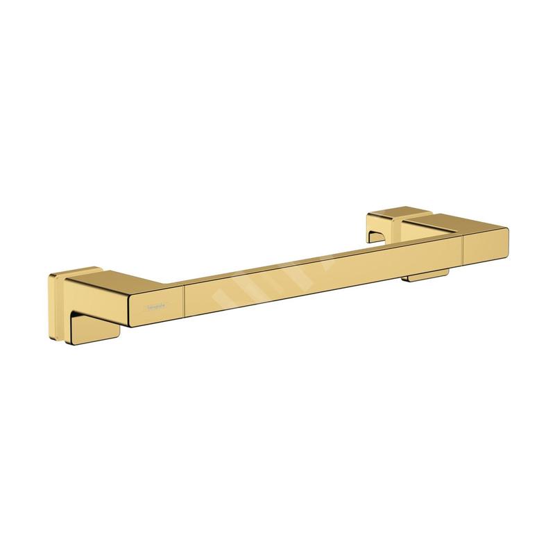 Hansgrohe AddStoris - Poignée pour portes de douche, longueur 400 mm, aspect d'or poli 41759990