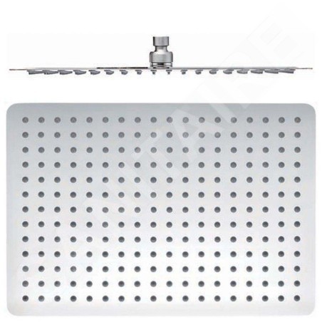 Sapho Douches - Douche de tête Slim 400x300 mm, chrome MS585