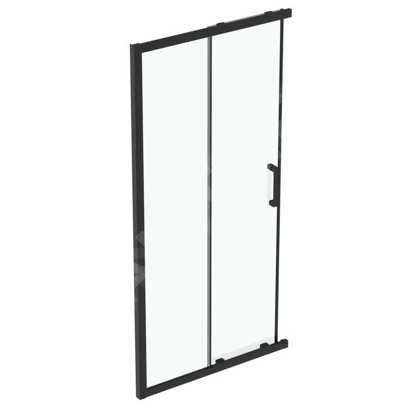 Ideal Standard Connect 2 - Porte de douche coulissante, 2 battants, 1000 mm, noir / verre clair K9262V3 Ideal Standard Connect 2 - Porte de douche coulissante, 2 battants, 1000 mm, noir / verre clair K9262V3