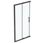 Ideal Standard Connect 2 - Porte de douche coulissante, 2 battants, 1000 mm, noir / verre clair K9262V3 Ideal Standard Connect 2 - Porte de douche coulissante, 2 battants, 1000 mm, noir / verre clair K9262V3