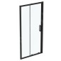 Ideal Standard Connect 2 - Porte de douche coulissante, en deux parties, 1400 mm, noir/verre transparent K9278V3 Ideal Standard Connect 2 - Porte de douche coulissante, en deux parties, 1400 mm, noir/verre transparent K9278V3