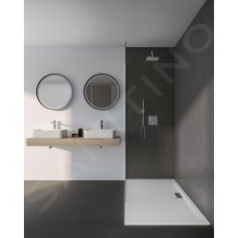 Ideal Standard Ultra Flat New - Receveur de douche 1400 x 700 mm, blanc mat T4477V1