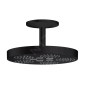 Axor One - Douche de tête 280 avec raccord de plafond, 1 jet, noir mat 48493670