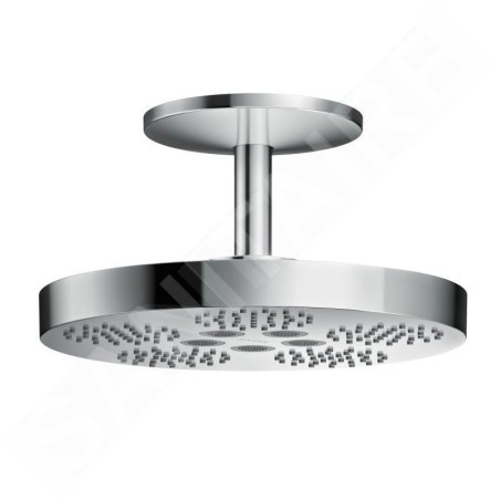 Axor One - Douche de tête 280 avec raccord de plafond, 2 jet, chrome 48494000