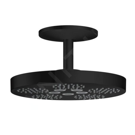 Axor One - Douche de tête 280 avec raccord de plafond, 2 jet, noir mat 48494670