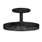 Axor One - Douche de tête 280 avec raccord de plafond, 2 jet, noir mat 48494670