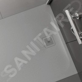 Laufen Pro - Receveur de douche 900x800 mm, gris clair H2149500770001