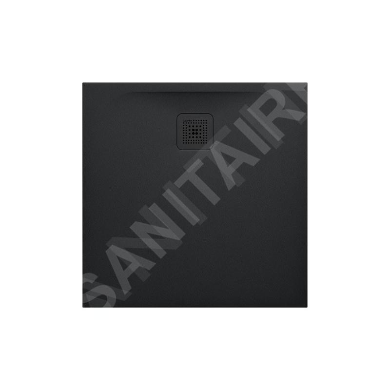 Laufen Pro - Receveur de douche 800x800 mm, noir mat H2109500800001