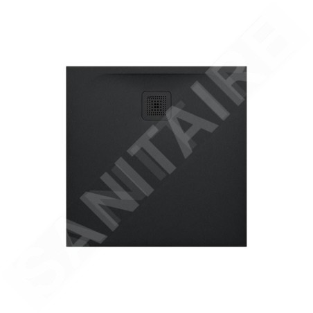 Laufen Pro - Receveur de douche 800x800 mm, noir mat H2109500800001