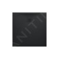 Laufen Pro - Receveur de douche 800x800 mm, noir mat H2109500800001
