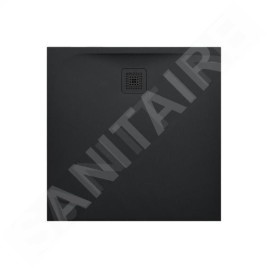 Laufen Pro - Receveur de douche 900x900 mm, noir mat H2109560800001