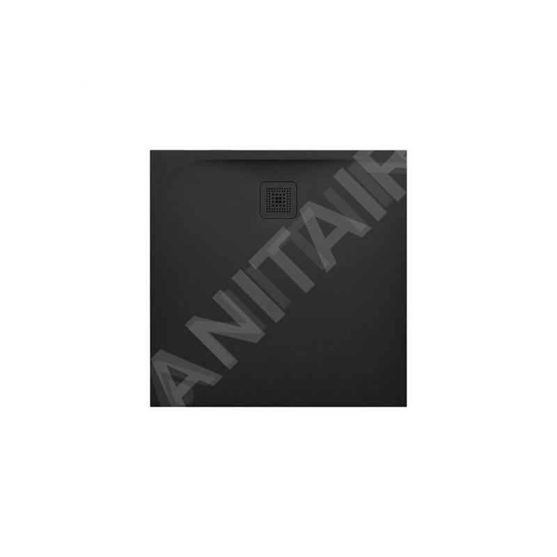 Laufen Pro - Receveur de douche 900x900 mm, noir mat H2109560800001