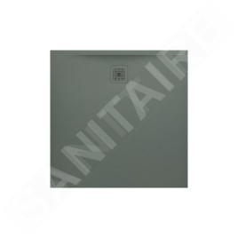 Laufen Pro - Receveur de douche 1000x1000 mm, béton gris mat H2119520790001