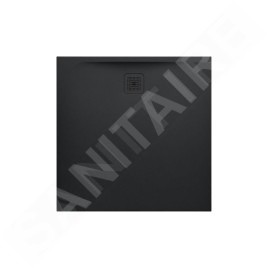 Laufen Pro - Receveur de douche 1000x1000 mm, noir mat H2119520800001