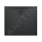 Laufen Pro - Receveur de douche 900x800 mm, noir mat H2149500800001