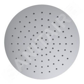 Laufen Accessoires de douche - Douche de tête, diamètre 300 mm, nickel brossé H3679810032311