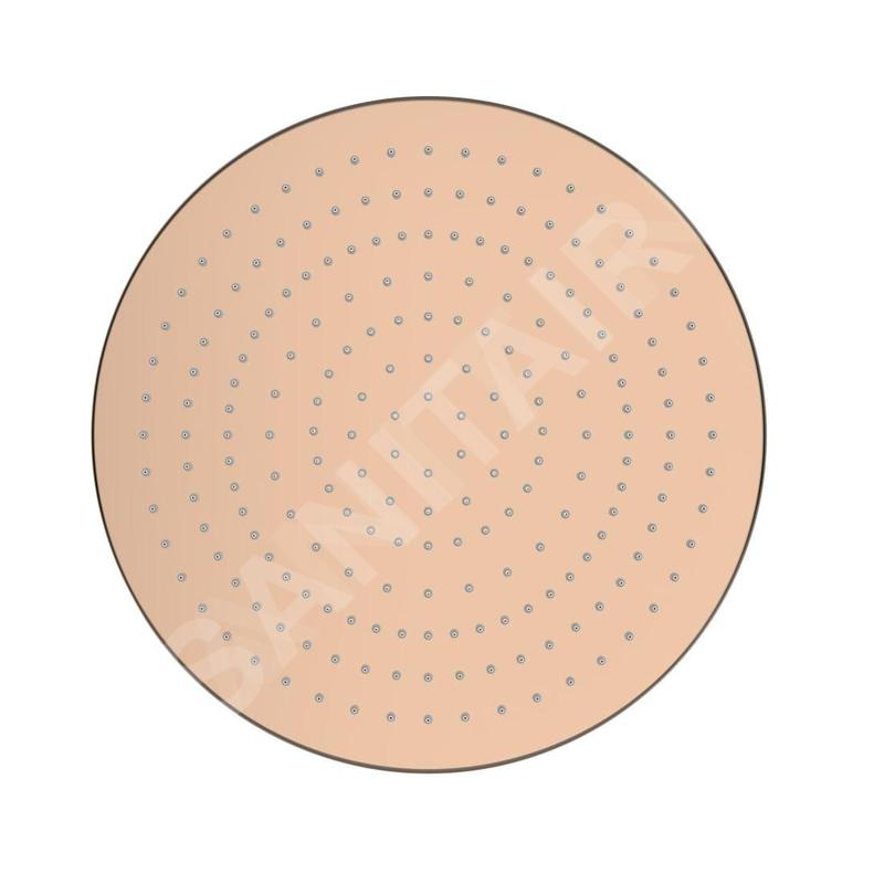 Laufen Accessoires de douche - Douche de tête 300 mm, rose doré H3679810822321